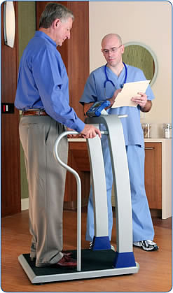 portable hand rail digital scale